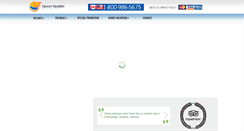 Desktop Screenshot of cancunvacationdestinations.com